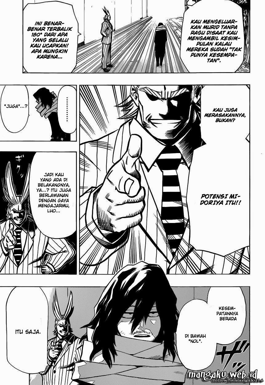 Boku no Hero Academia Chapter 7 - halaman 10