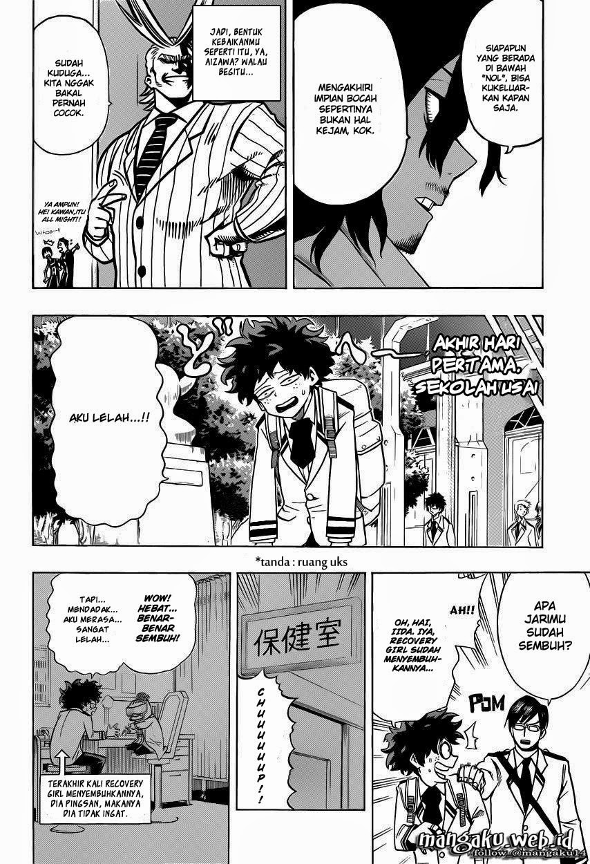 Boku no Hero Academia Chapter 7 - halaman 11