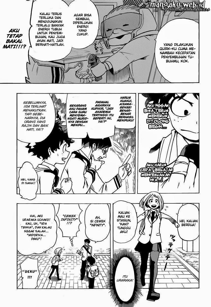 Boku no Hero Academia Chapter 7 - halaman 12