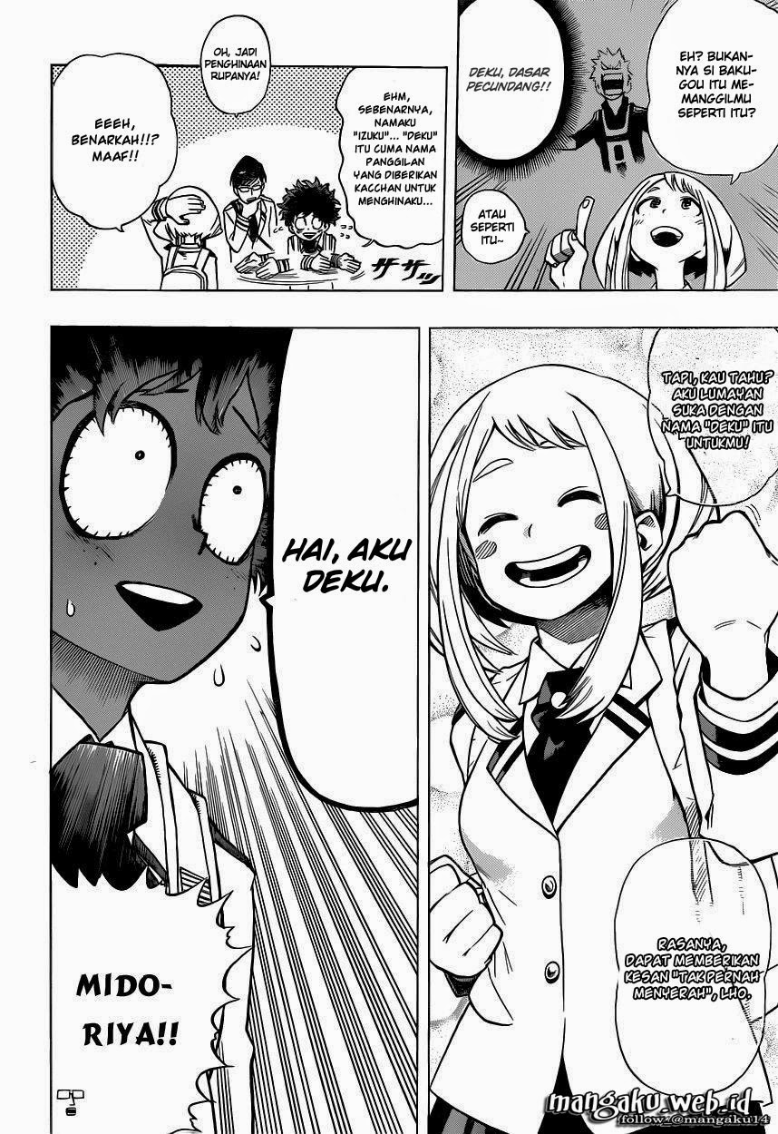 Boku no Hero Academia Chapter 7 - halaman 13
