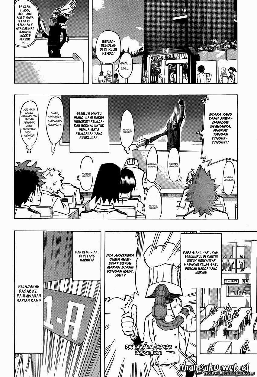 Boku no Hero Academia Chapter 7 - halaman 15