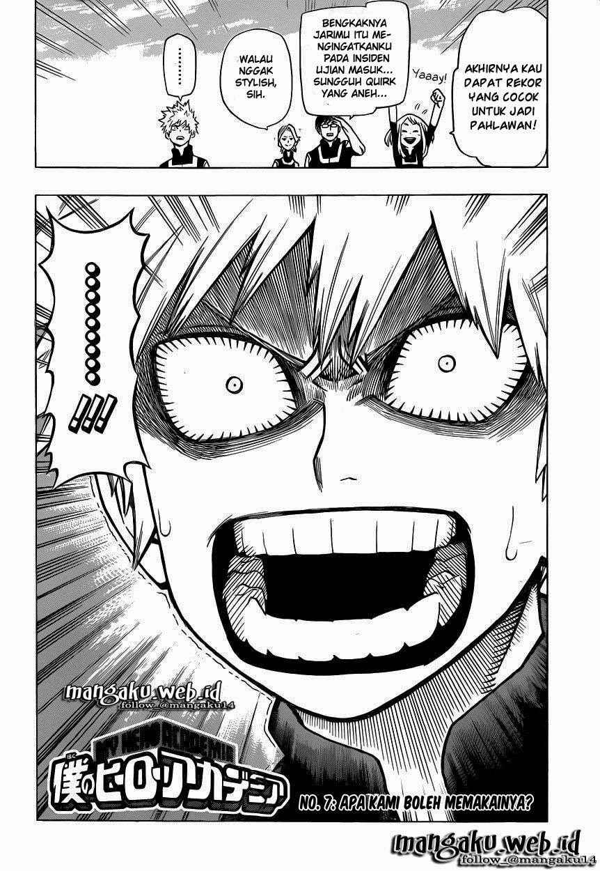 Boku no Hero Academia Chapter 7 - halaman 3