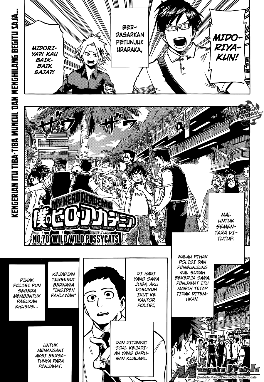 Boku no Hero Academia Chapter 70 - halaman 2