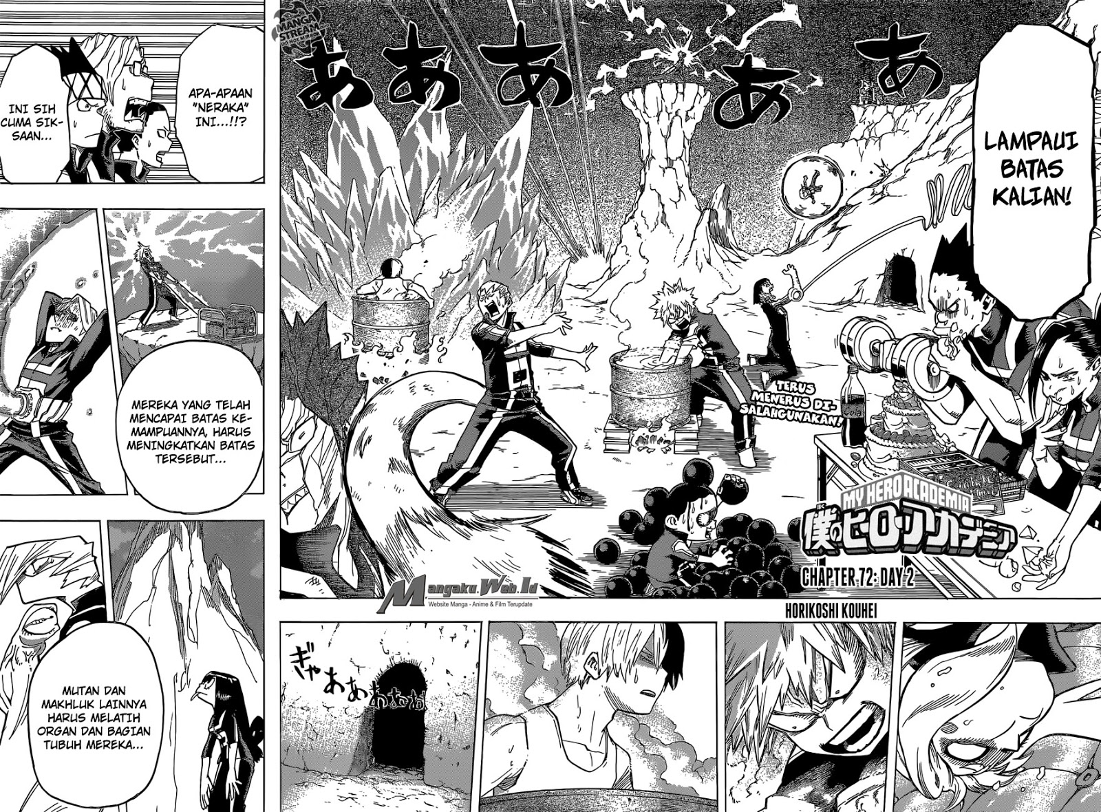 Boku no Hero Academia Chapter 72 - halaman 3