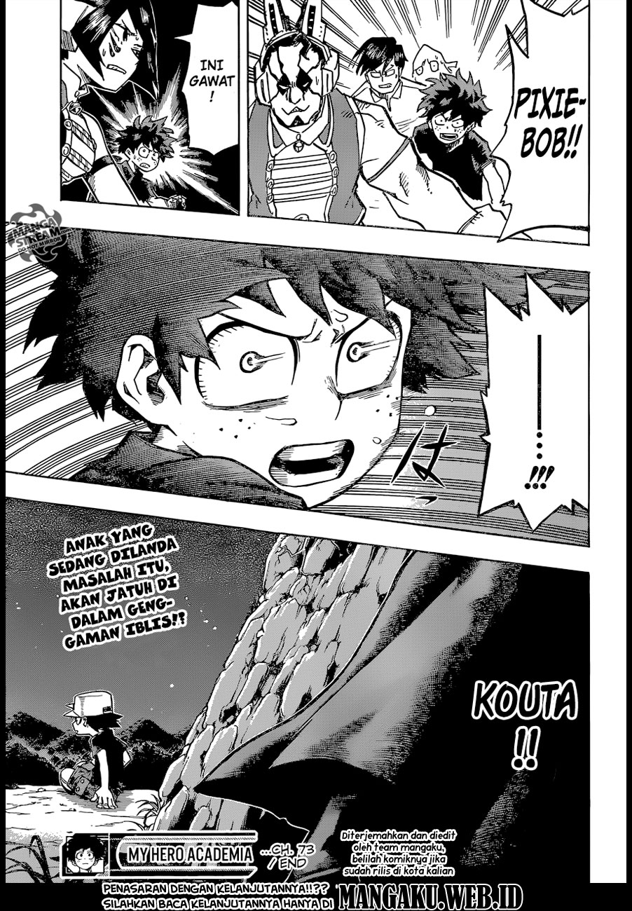 Boku no Hero Academia Chapter 73 - halaman 21