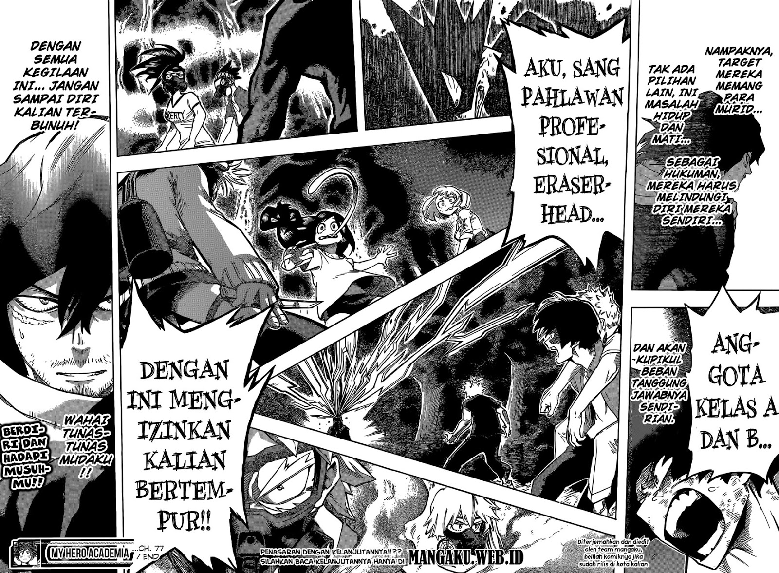 Boku no Hero Academia Chapter 77 - halaman 19