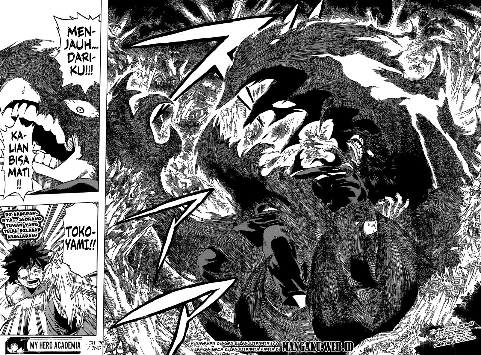 Boku no Hero Academia Chapter 78 - halaman 18
