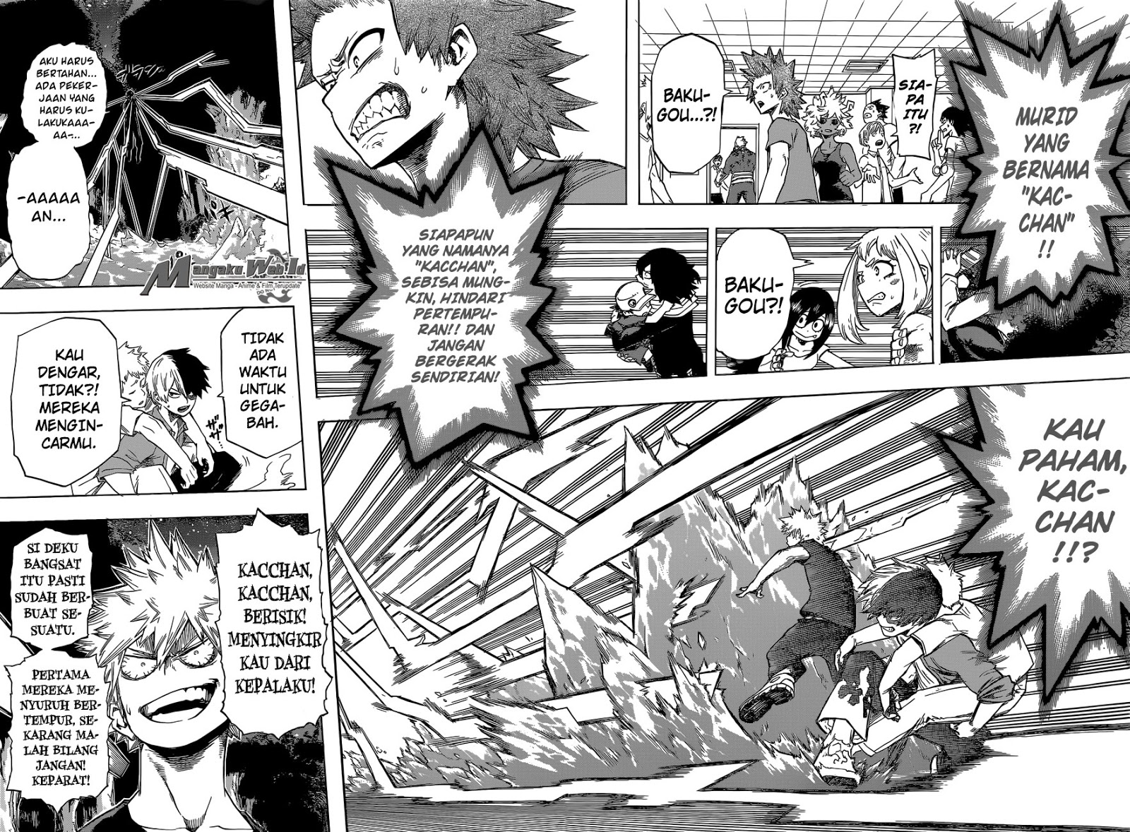 Boku no Hero Academia Chapter 78 - halaman 7