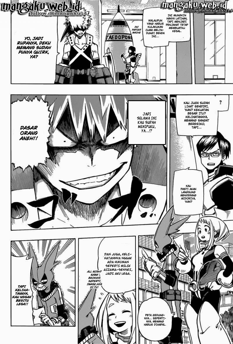 Boku no Hero Academia Chapter 8 - halaman 10