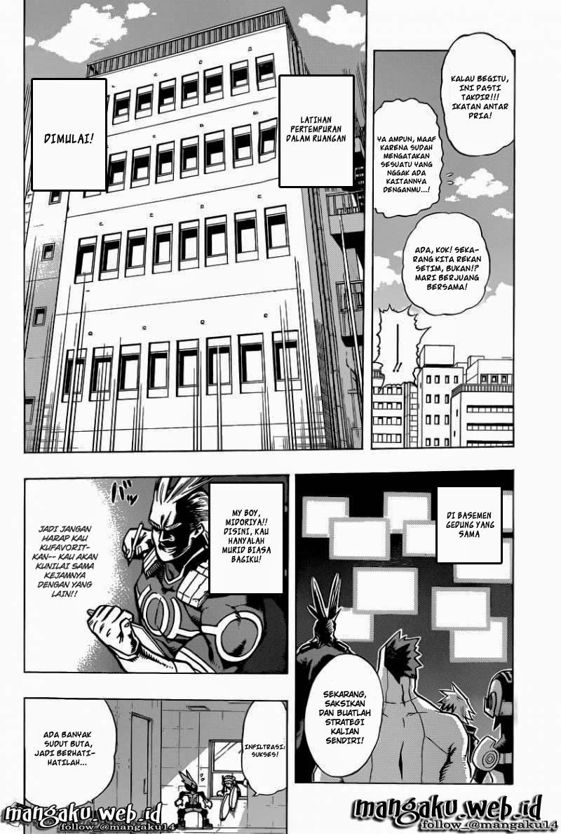 Boku no Hero Academia Chapter 8 - halaman 12