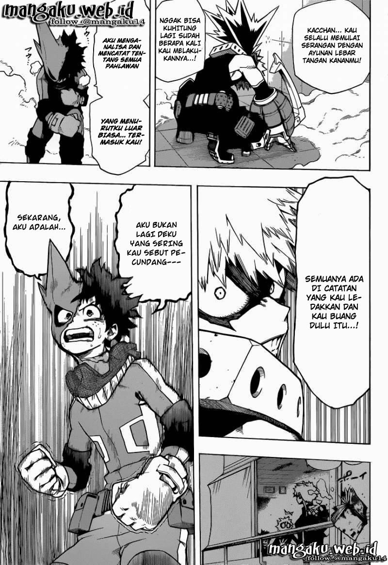 Boku no Hero Academia Chapter 8 - halaman 17