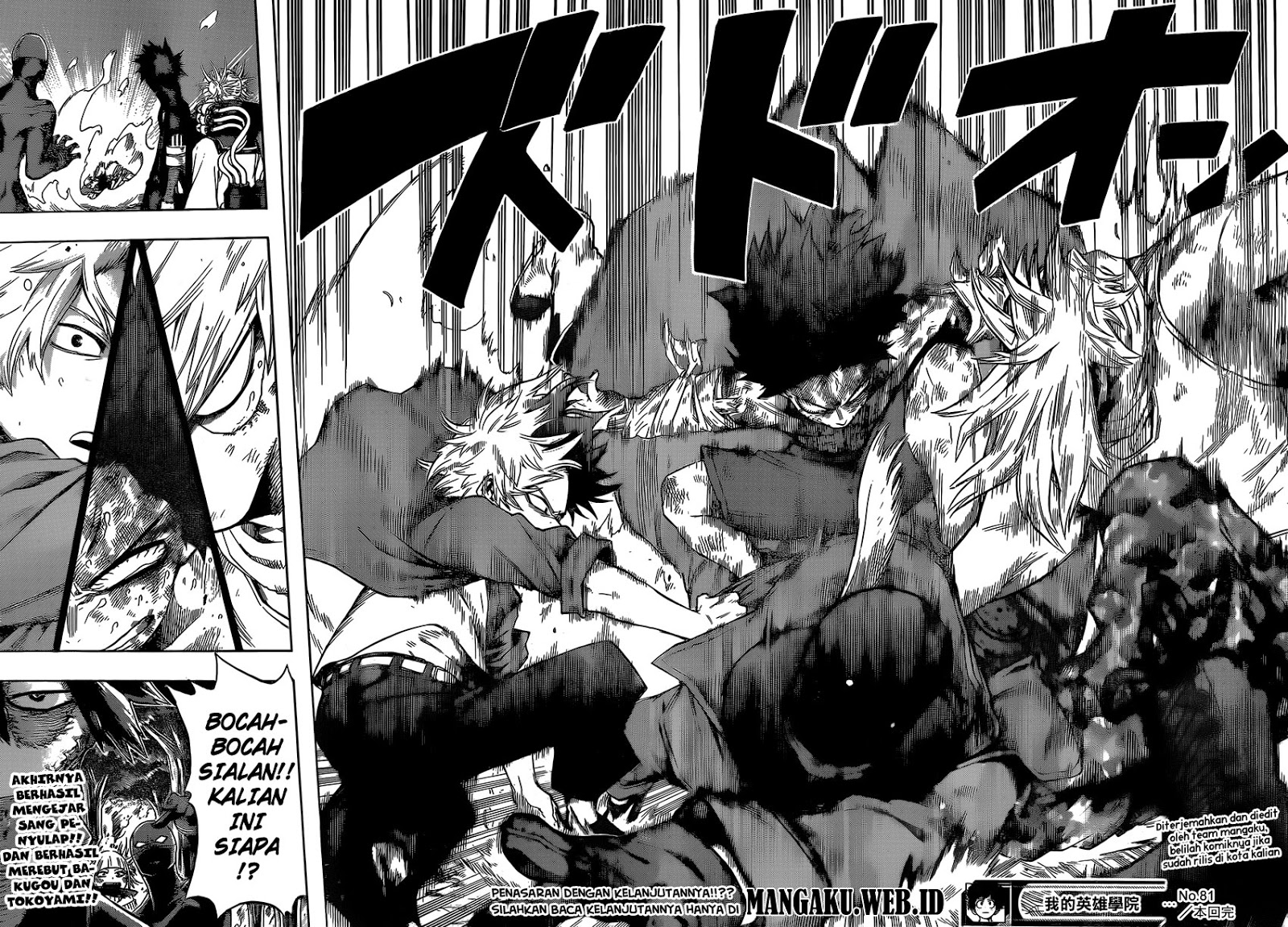 Boku no Hero Academia Chapter 81 - halaman 19