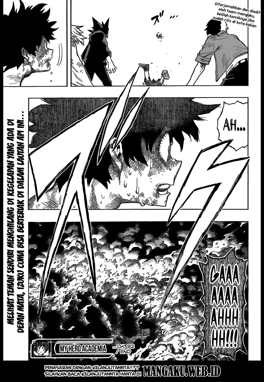 Boku no Hero Academia Chapter 82 - halaman 19