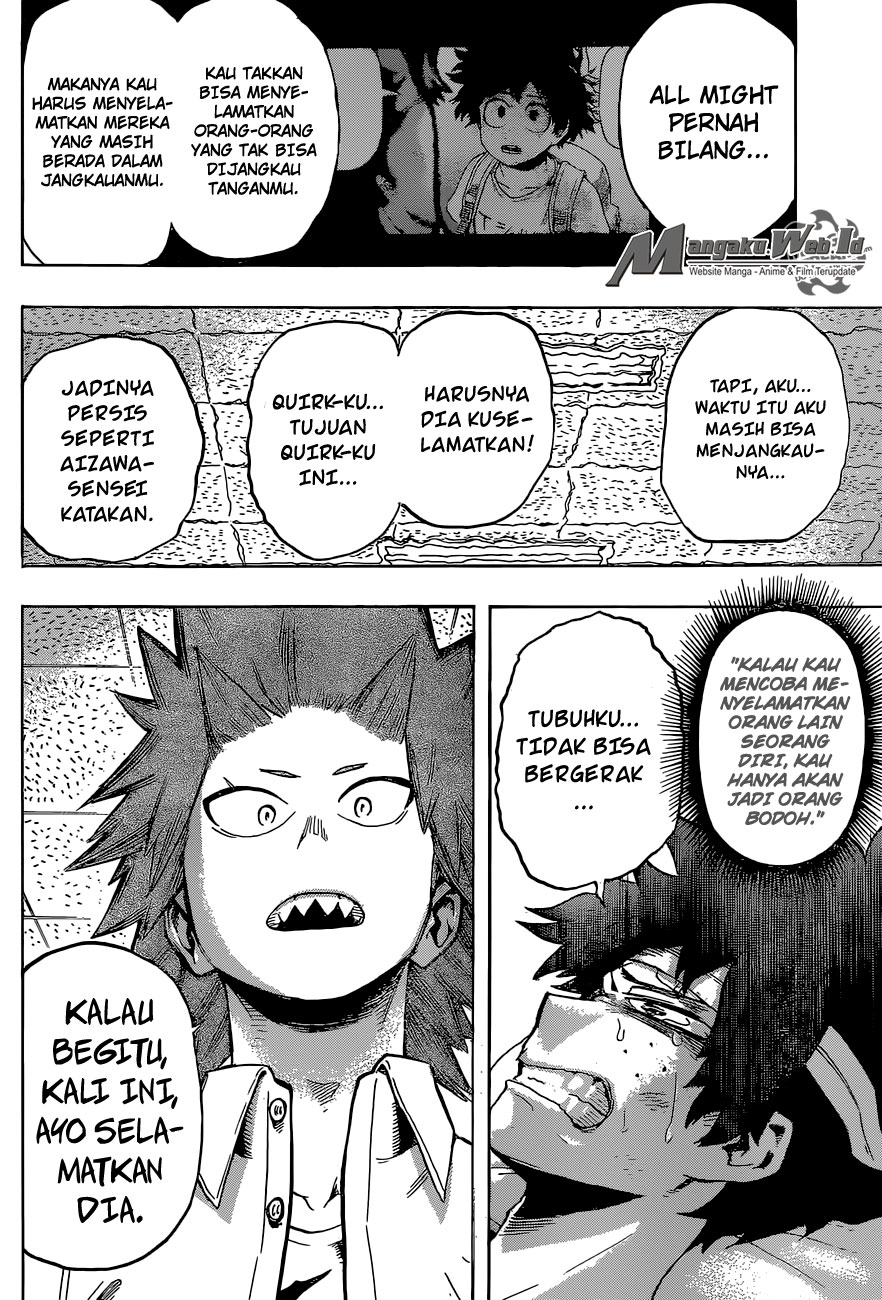 Boku no Hero Academia Chapter 83 - halaman 15