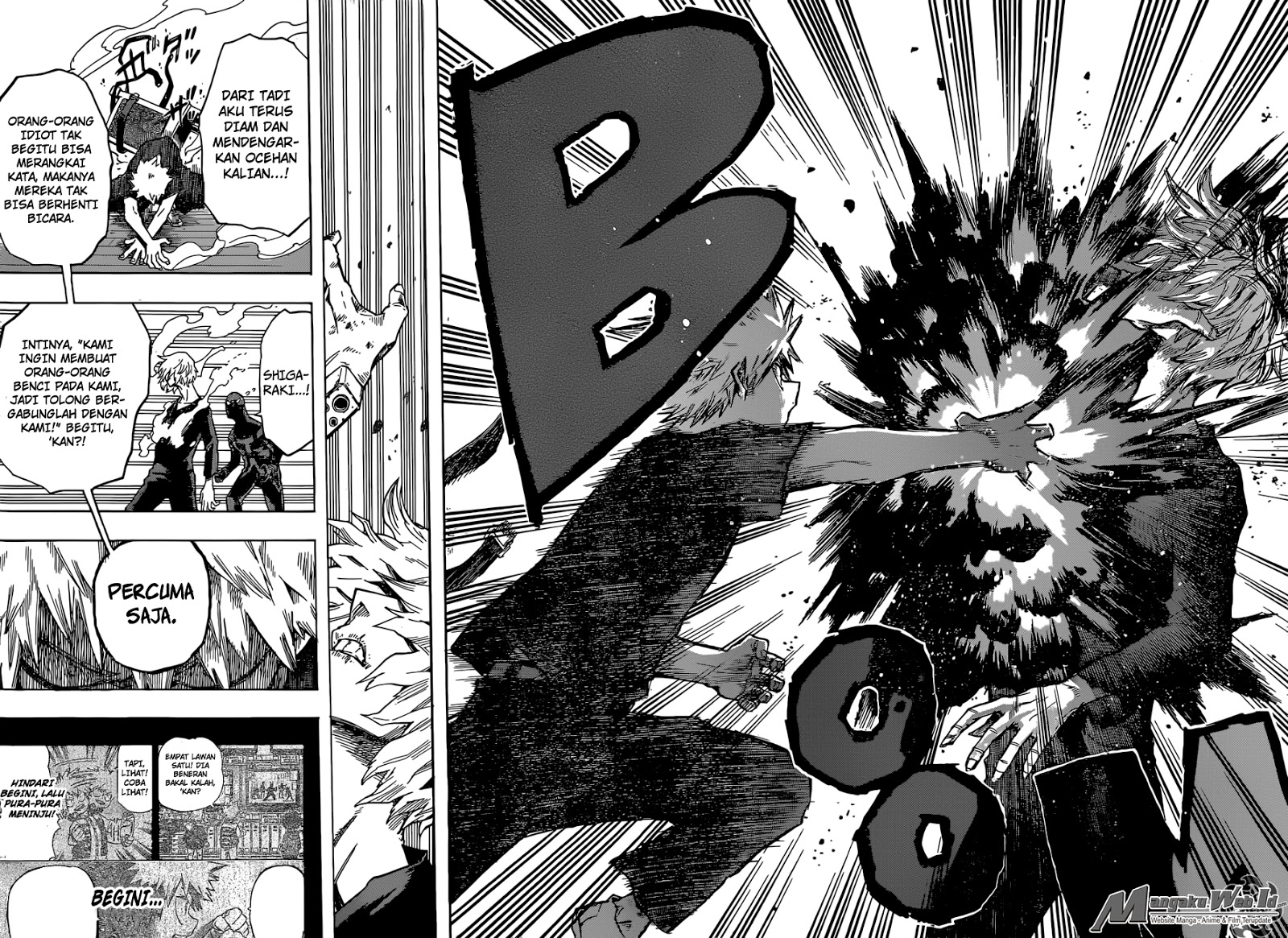Boku no Hero Academia Chapter 85 - halaman 16