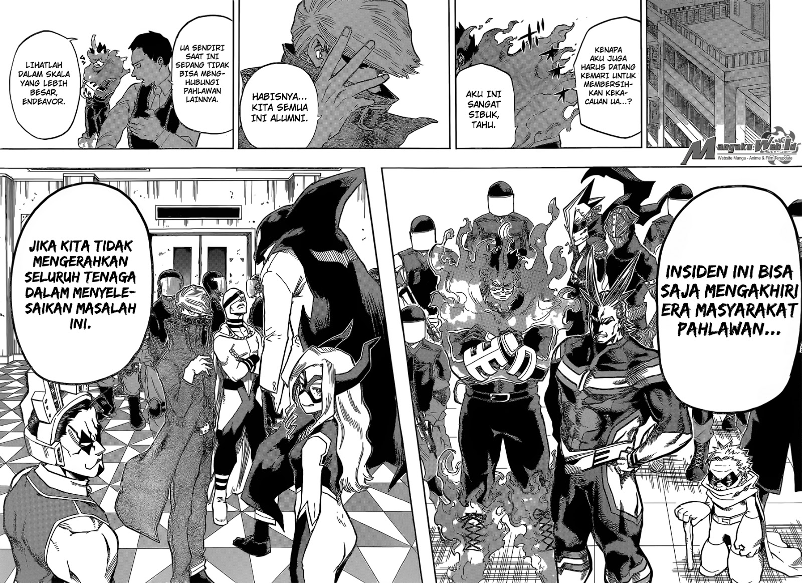 Boku no Hero Academia Chapter 86 - halaman 15