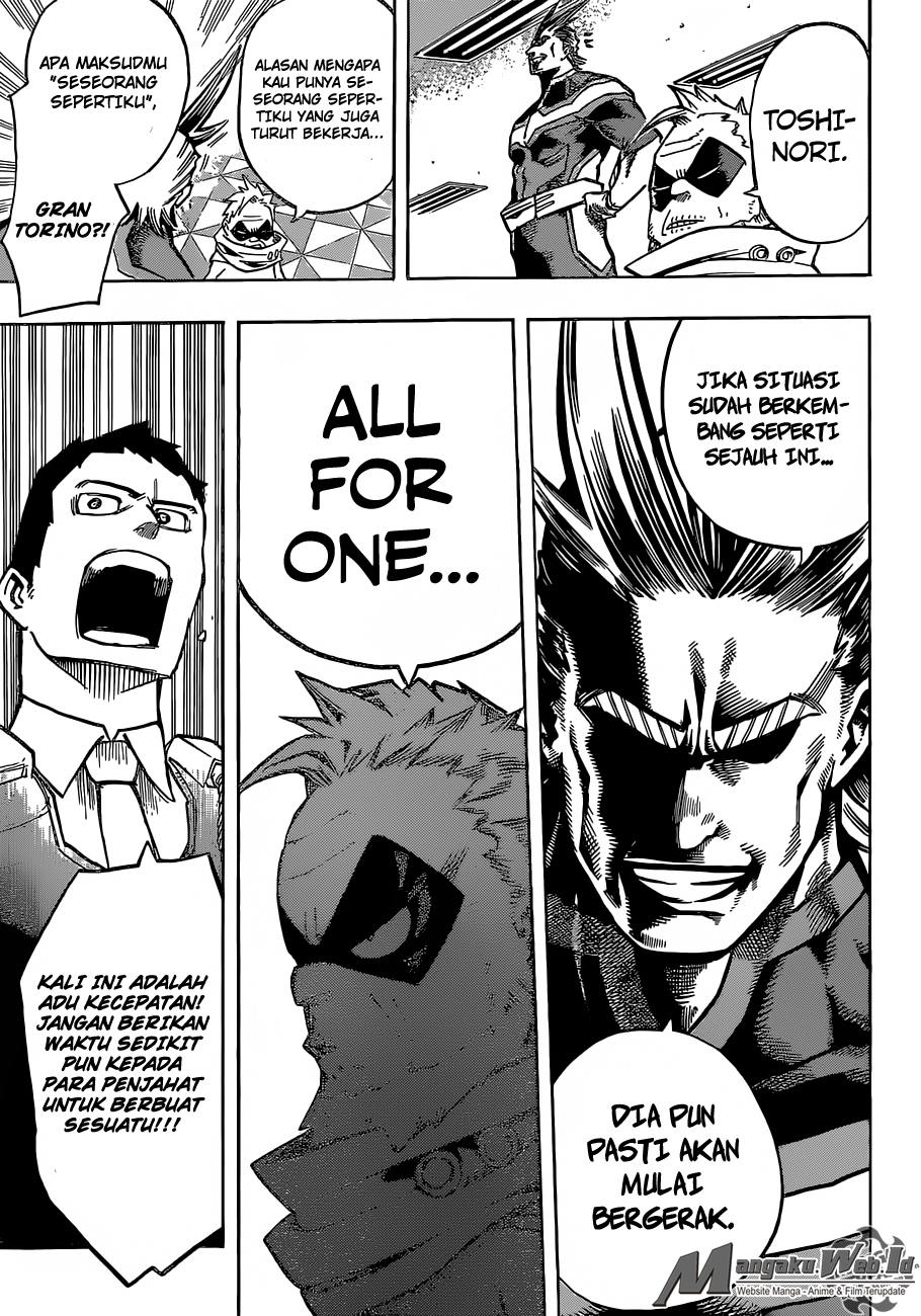 Boku no Hero Academia Chapter 86 - halaman 17