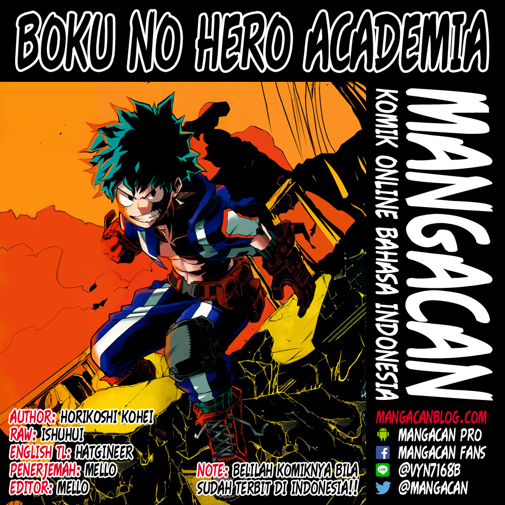 Boku no Hero Academia Chapter 87 - halaman 3