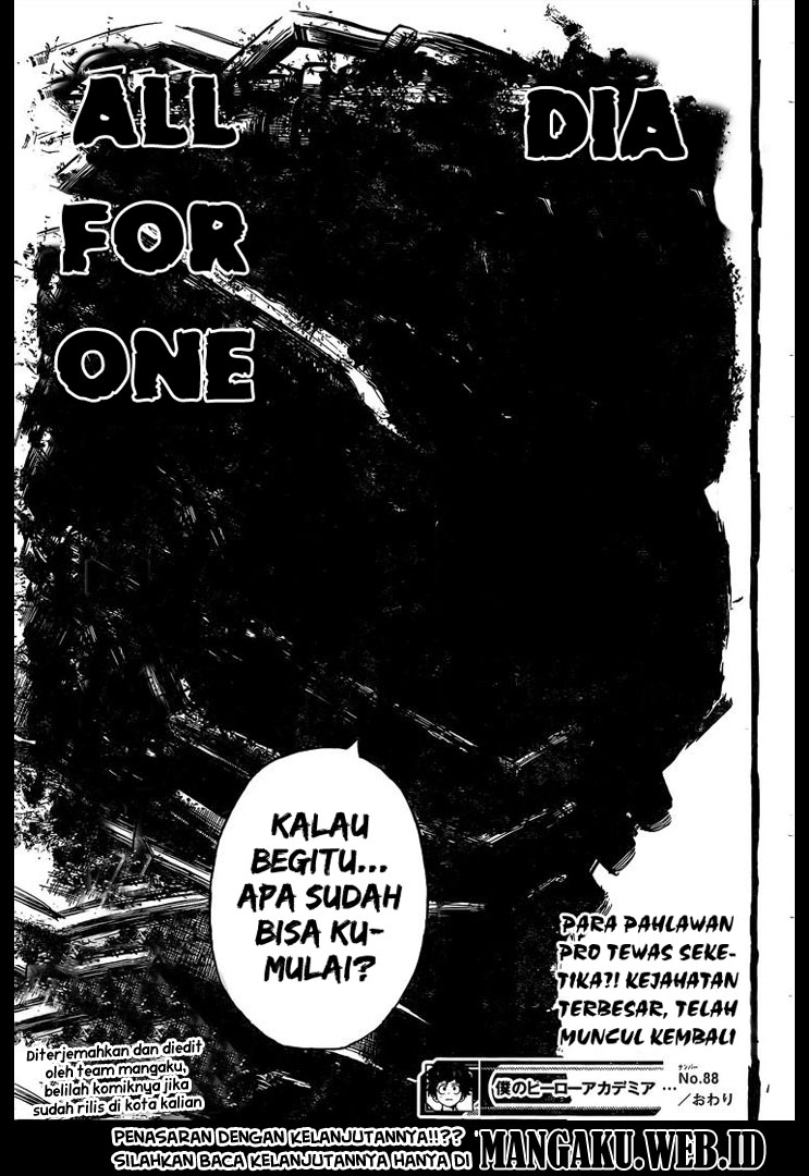 Boku no Hero Academia Chapter 88 - halaman 18