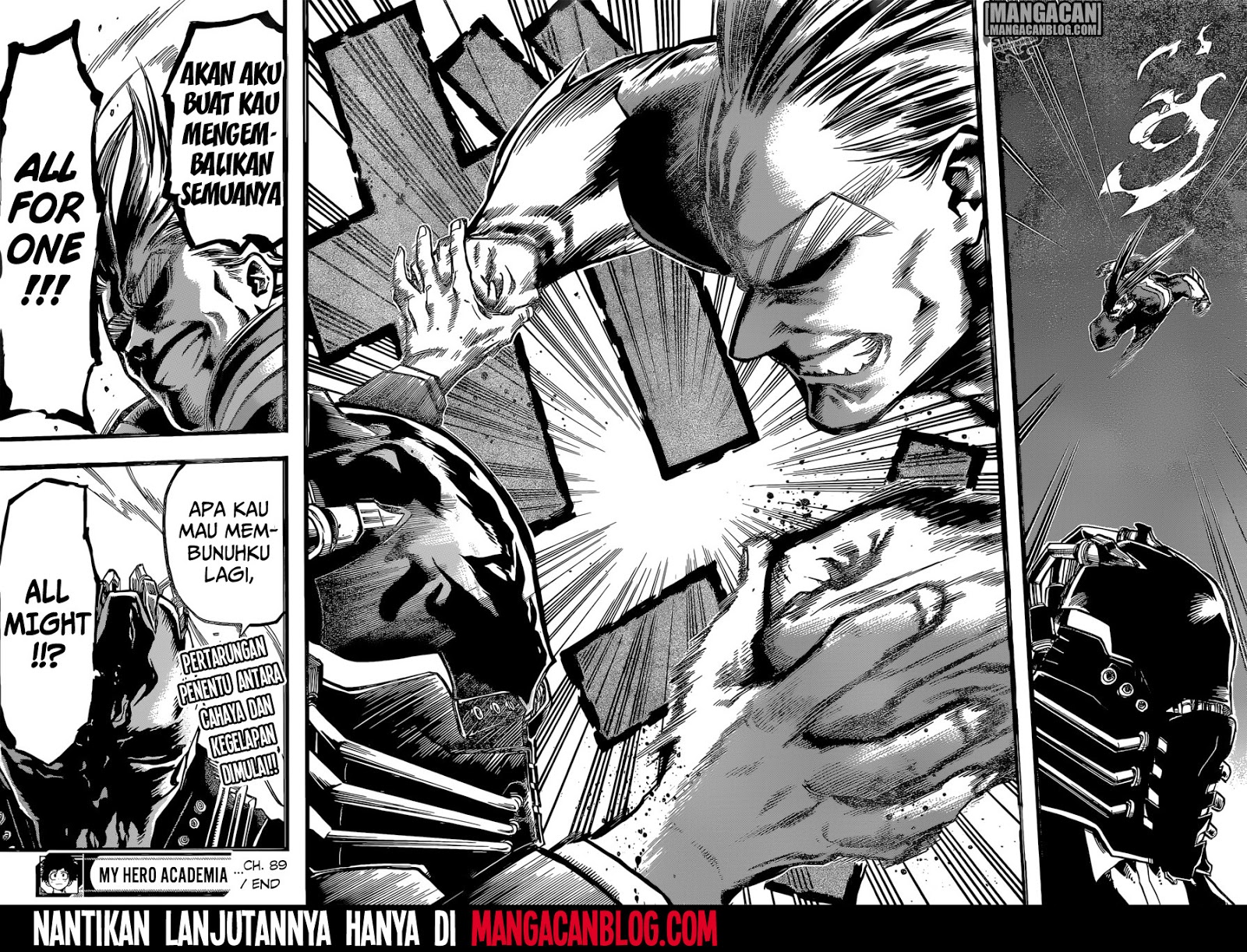 Boku no Hero Academia Chapter 89 - halaman 19