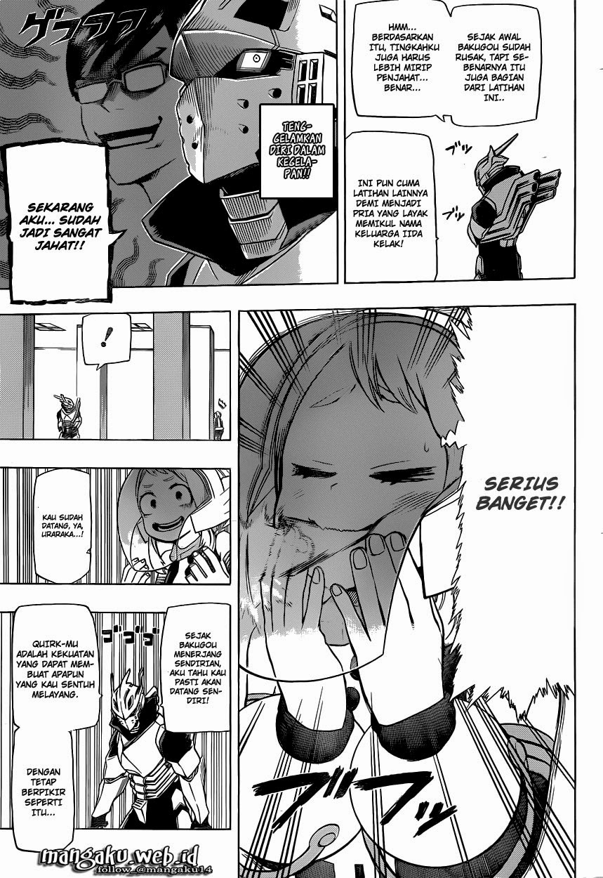 Boku no Hero Academia Chapter 9 - halaman 16