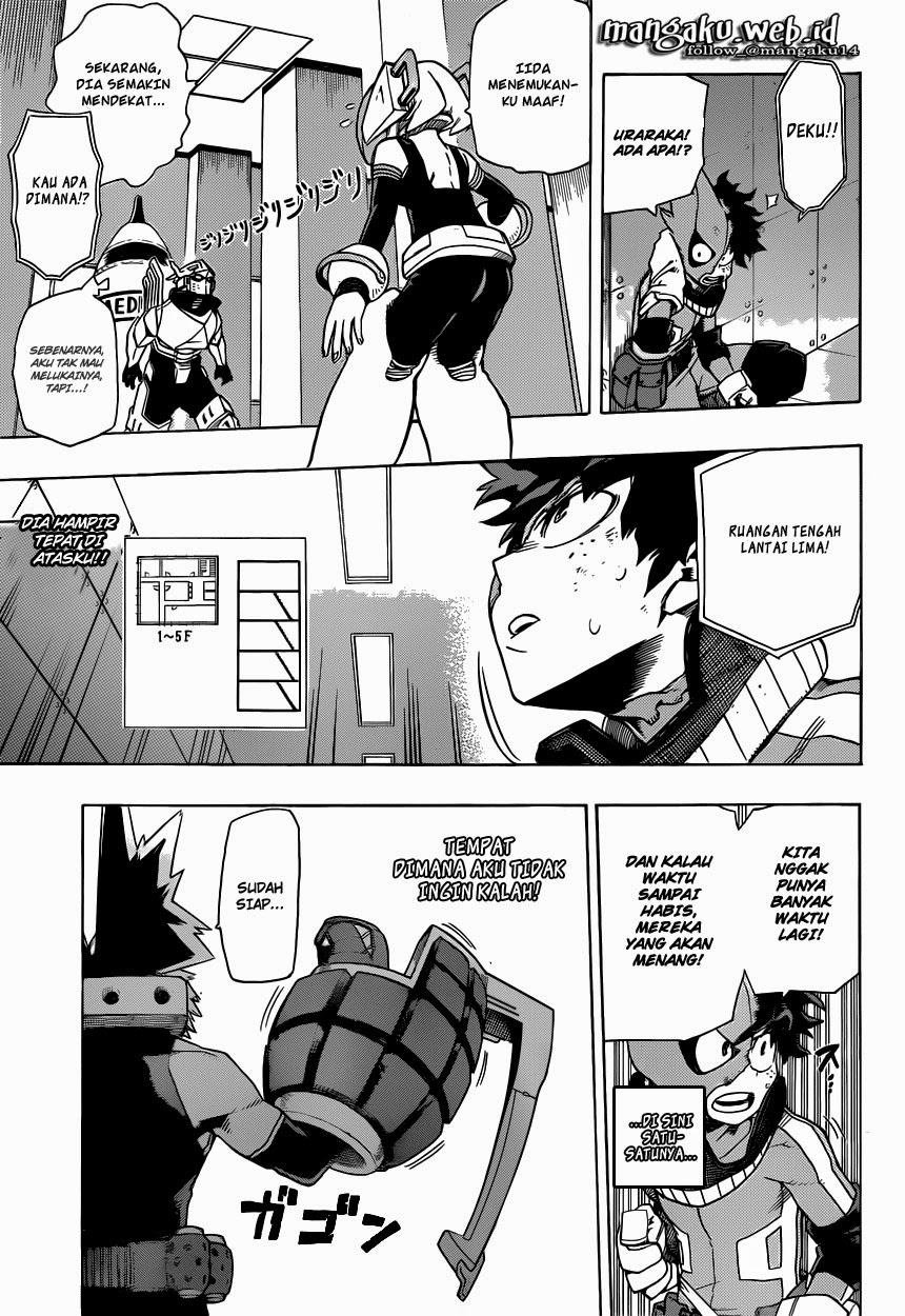 Boku no Hero Academia Chapter 9 - halaman 18