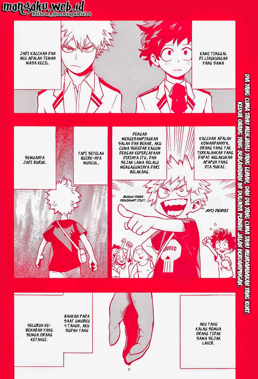 Boku no Hero Academia Chapter 9 - halaman 3