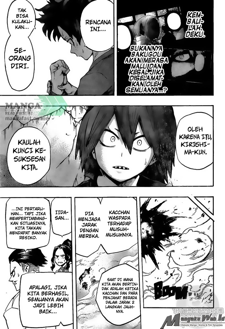 Boku no Hero Academia Chapter 90 - halaman 16