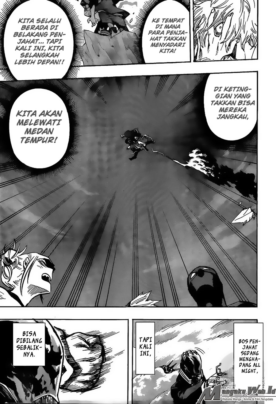 Boku no Hero Academia Chapter 90 - halaman 18