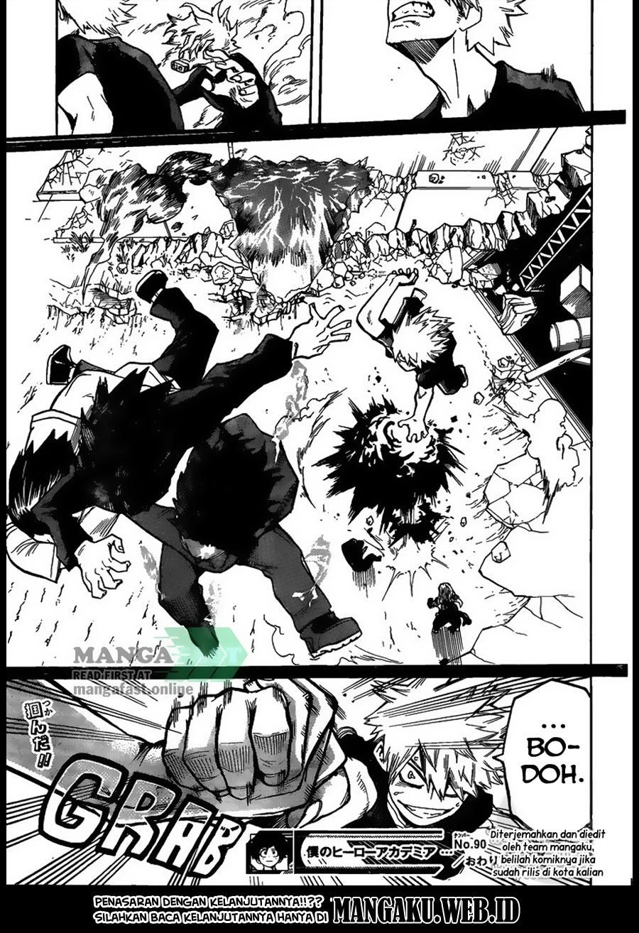 Boku no Hero Academia Chapter 90 - halaman 20