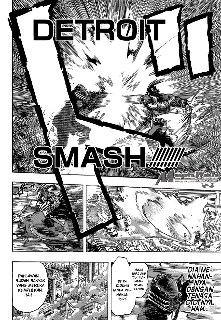 Boku no Hero Academia Chapter 91 - halaman 17