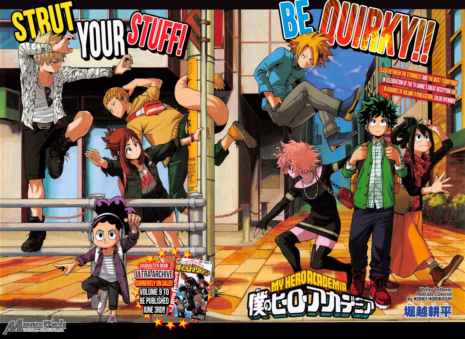 Boku no Hero Academia Chapter 91 - halaman 2