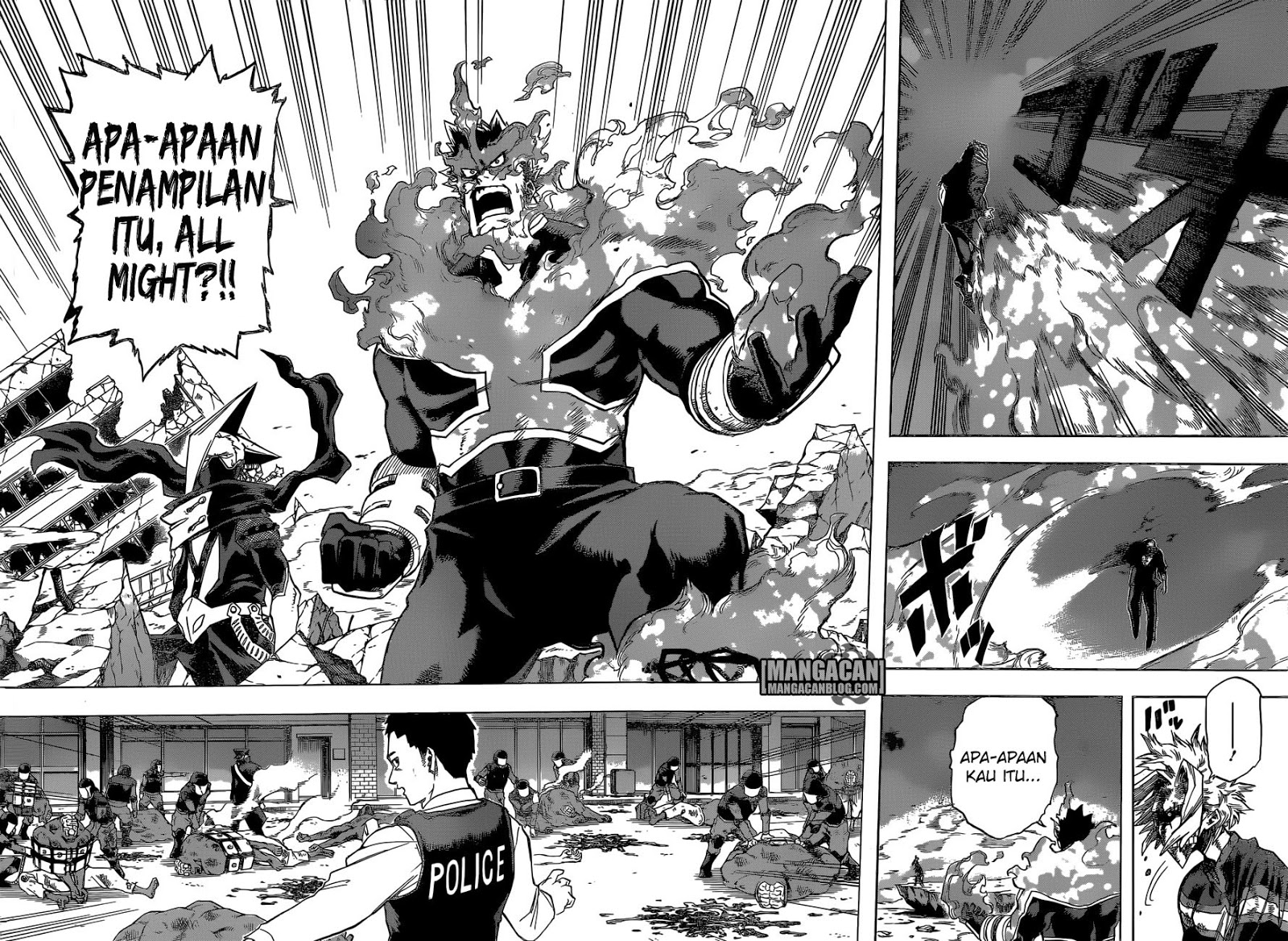 Boku no Hero Academia Chapter 93 - halaman 4