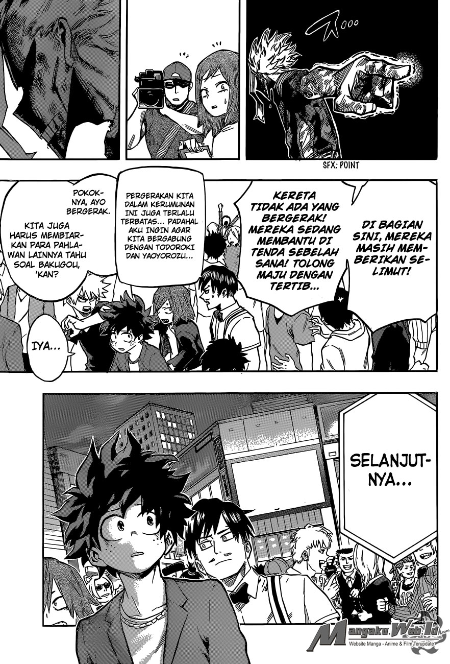 Boku no Hero Academia Chapter 94 - halaman 11