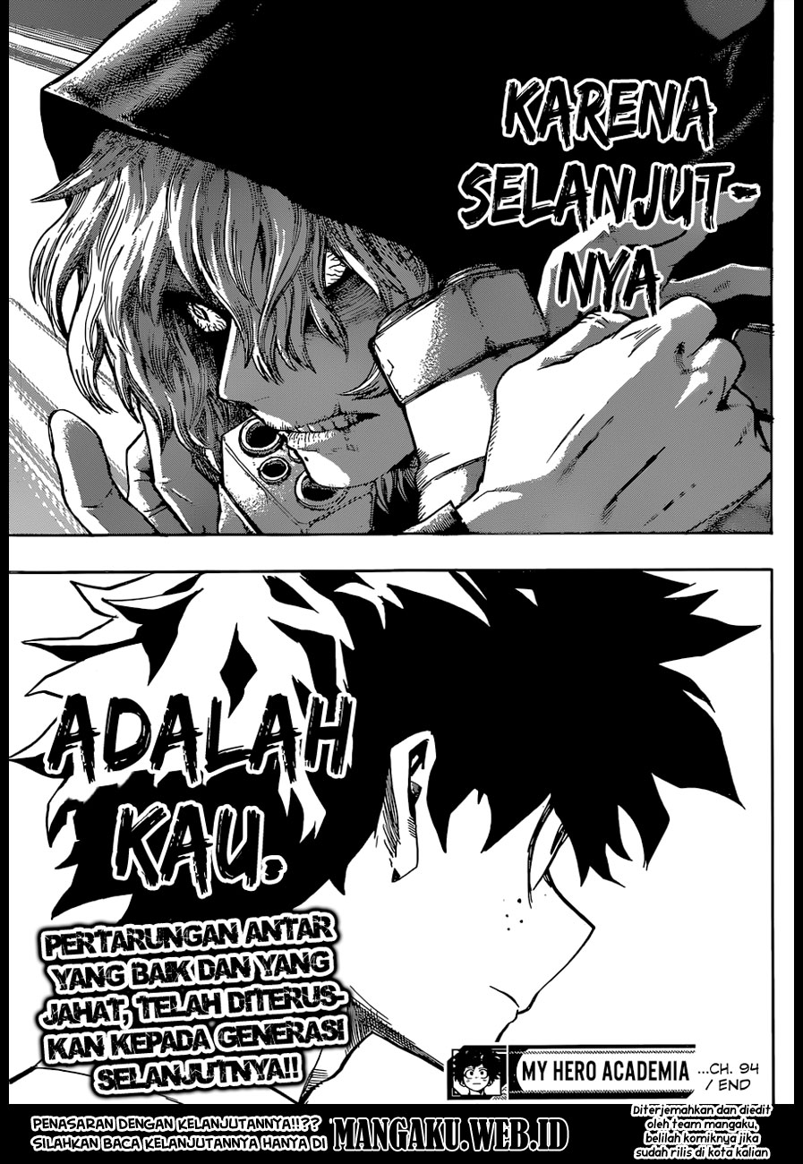 Boku no Hero Academia Chapter 94 - halaman 19
