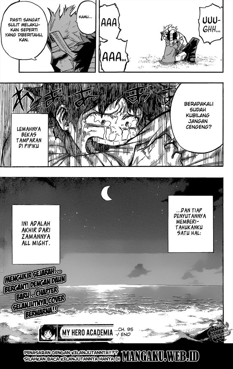Boku no Hero Academia Chapter 95 - halaman 20