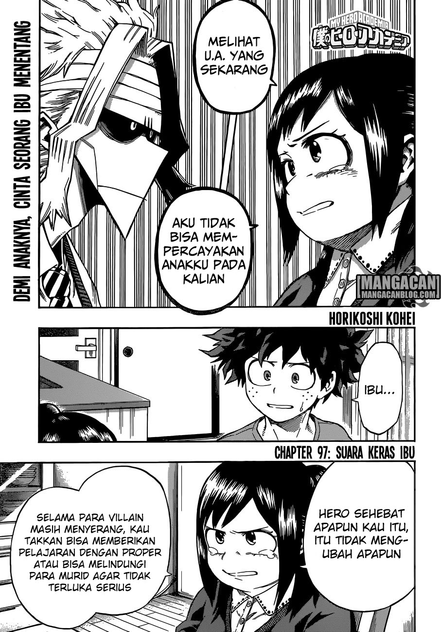 Boku no Hero Academia Chapter 97 - halaman 1