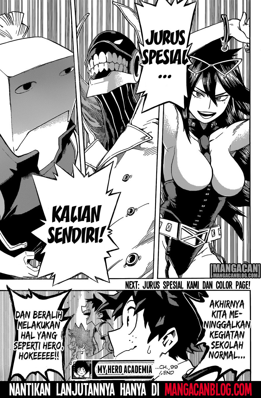 Boku no Hero Academia Chapter 99 - halaman 20