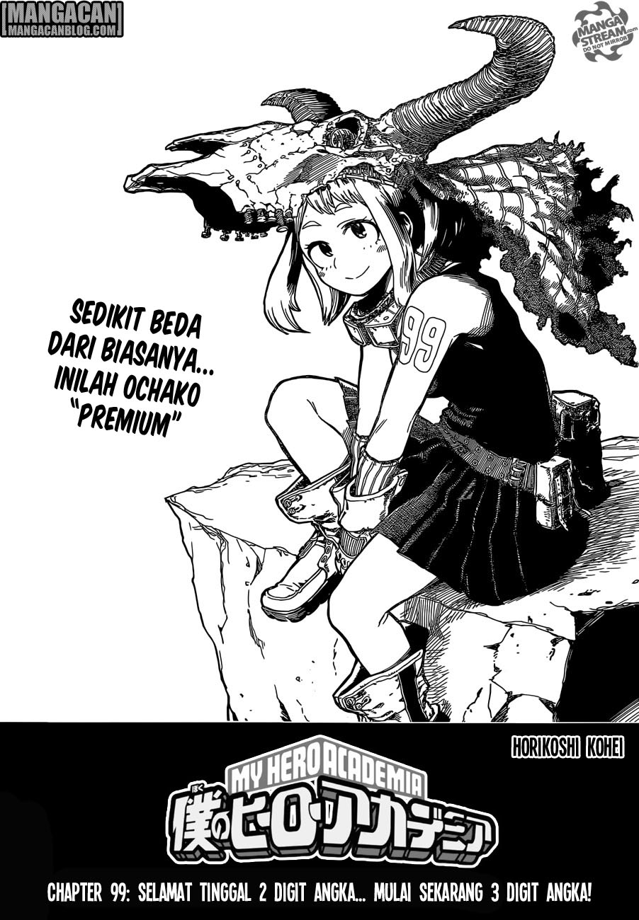 Boku no Hero Academia Chapter 99 - halaman 3