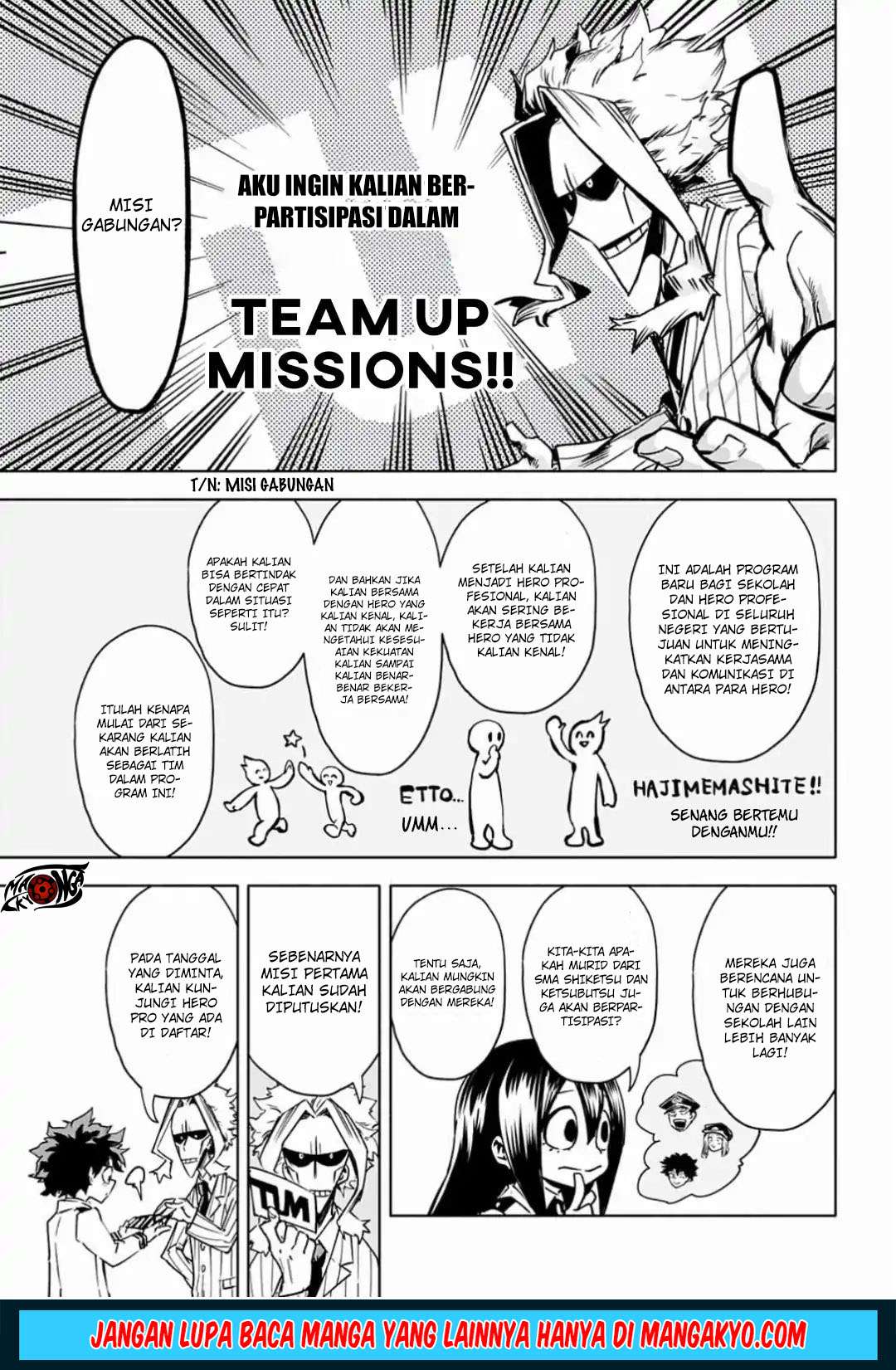 Boku no Hero Academia: Team Up Mission Chapter 1 - halaman 14