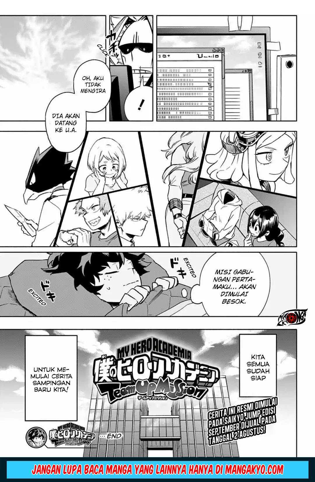 Boku no Hero Academia: Team Up Mission Chapter 1 - halaman 16