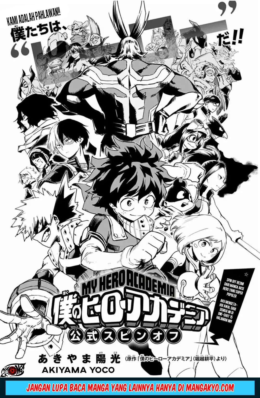 Boku no Hero Academia: Team Up Mission Chapter 1 - halaman 3