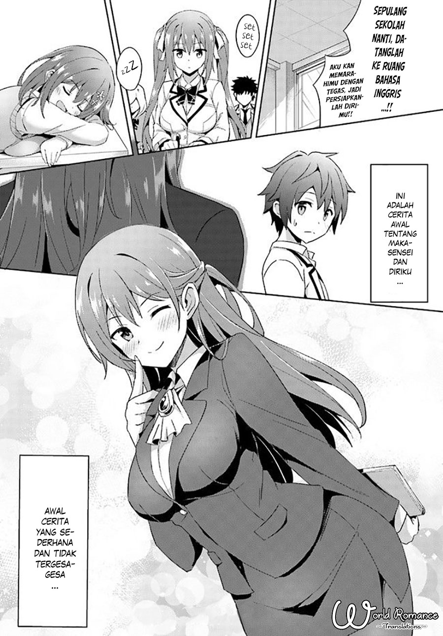 Boku no Kanojo-sensei Chapter 1 - halaman 33