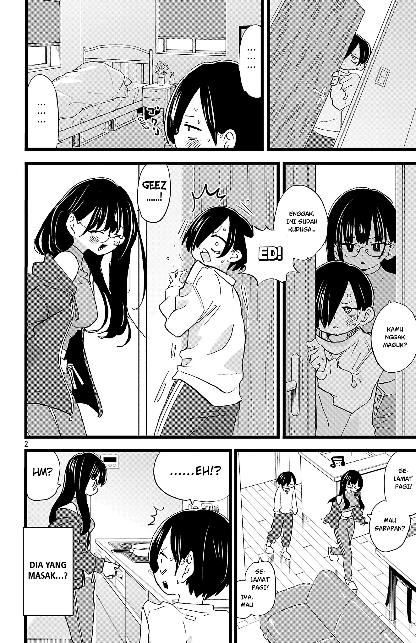 Boku no Kokoro no Yabai Yatsu Chapter 170 - halaman 2