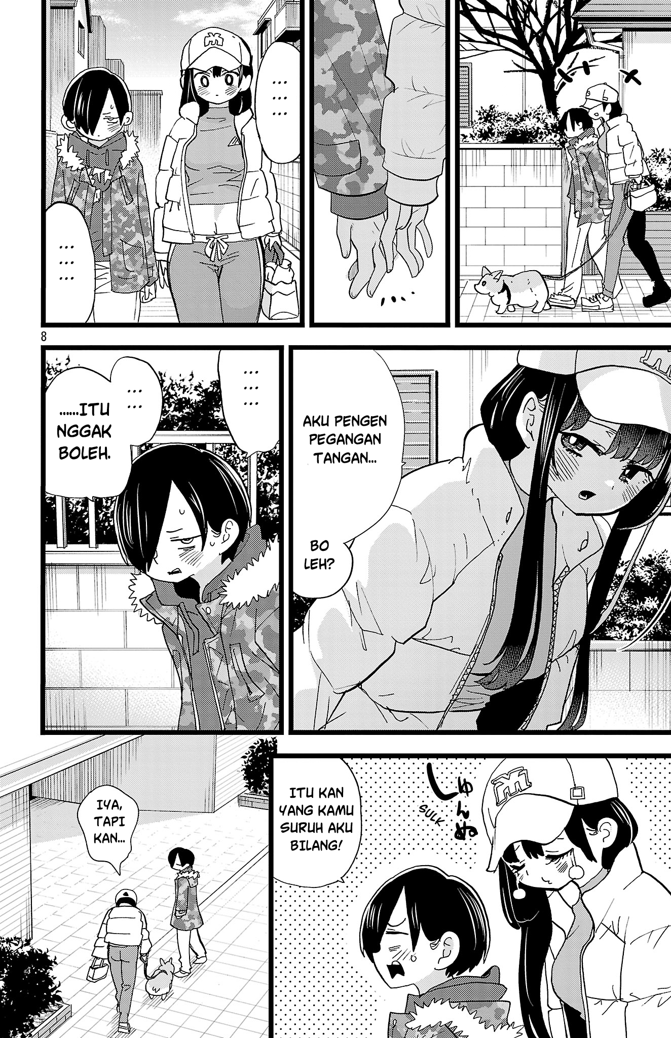 Boku no Kokoro no Yabai Yatsu Chapter 170 - halaman 8