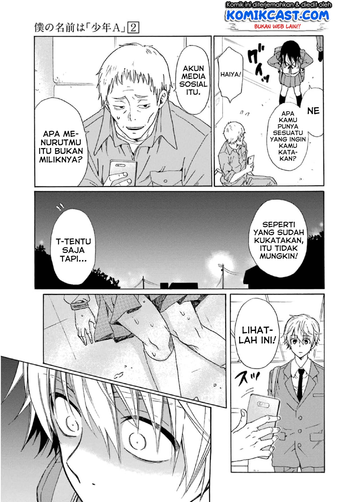 Boku no Namae wa "Shounen A" Chapter 15 - halaman 24