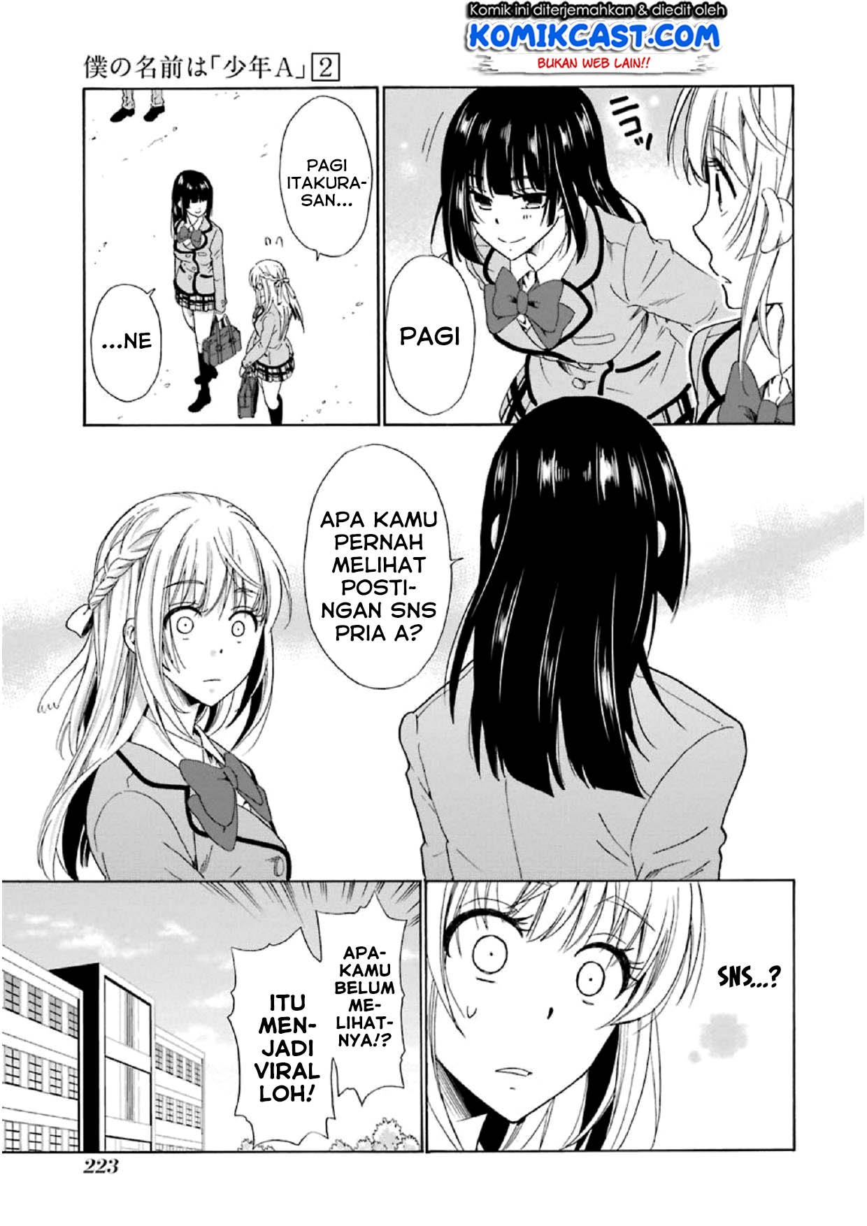 Boku no Namae wa "Shounen A" Chapter 16 - halaman 10