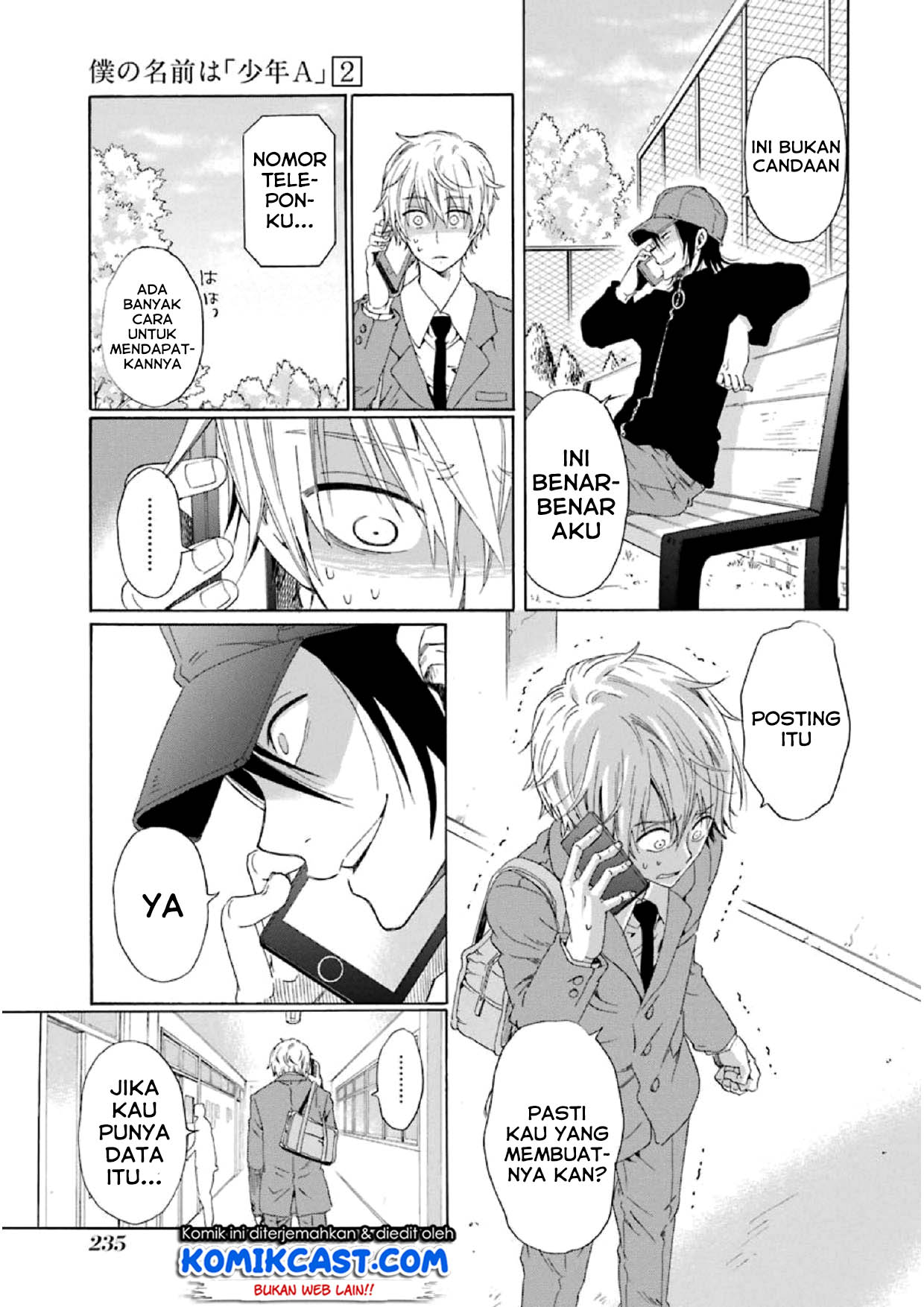 Boku no Namae wa "Shounen A" Chapter 16 - halaman 22