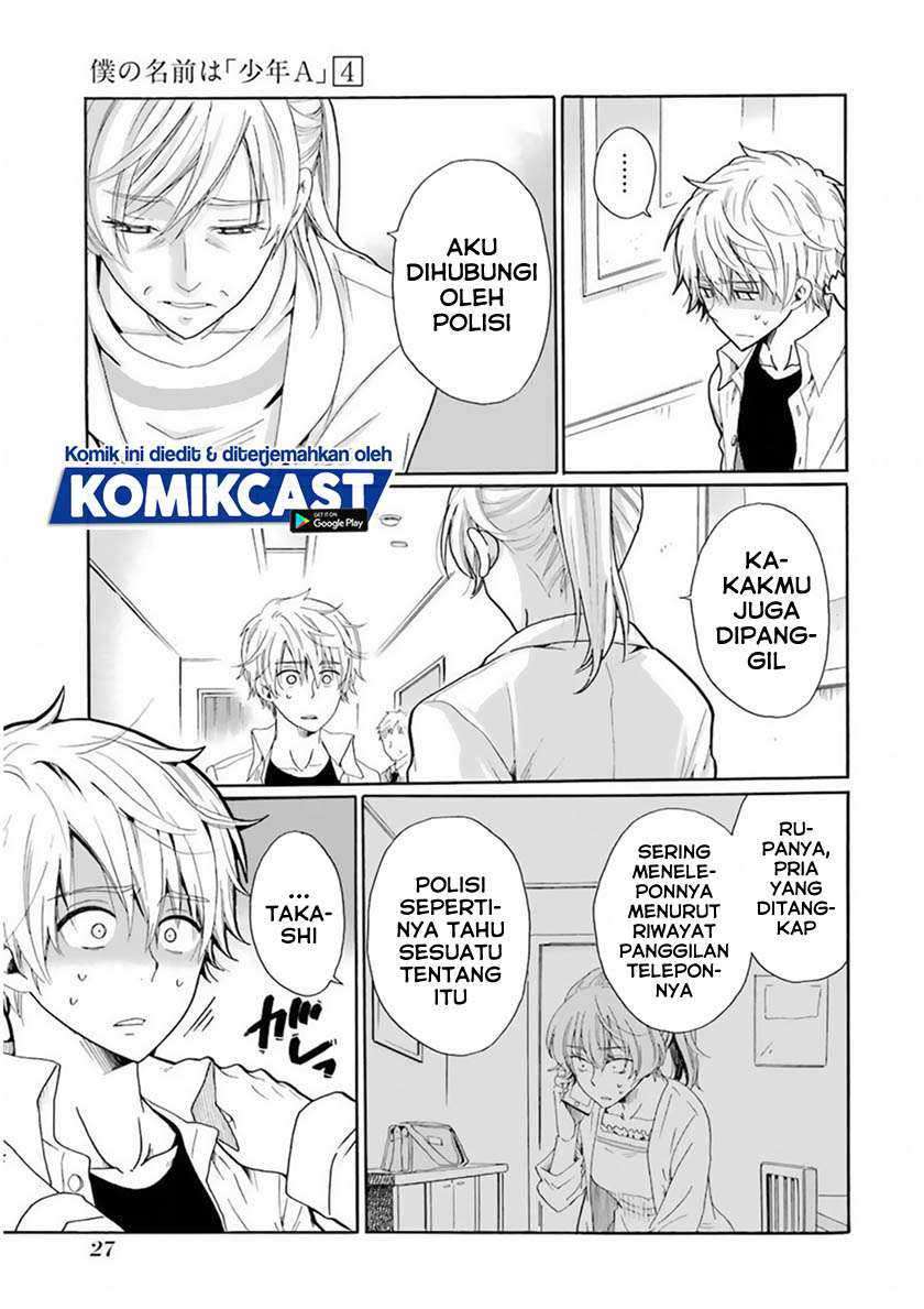 Boku no Namae wa "Shounen A" Chapter 25 - halaman 8