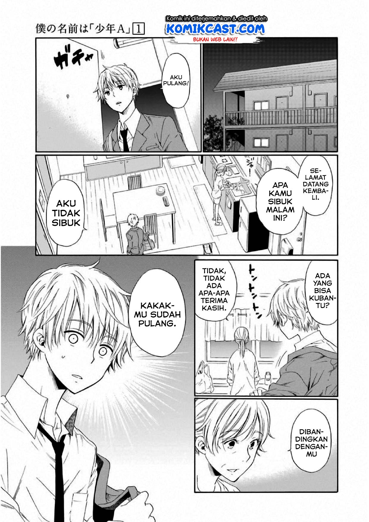 Boku no Namae wa "Shounen A" Chapter 4 - halaman 8